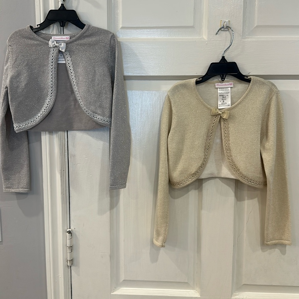 Bundle of Bonnie Jean Girls Cardigan Size 6